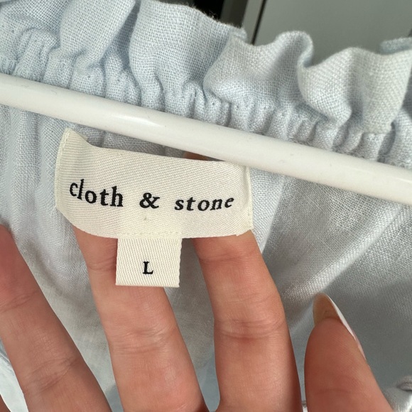 Cloth and stone size large blue dress - Picture 2 of 2